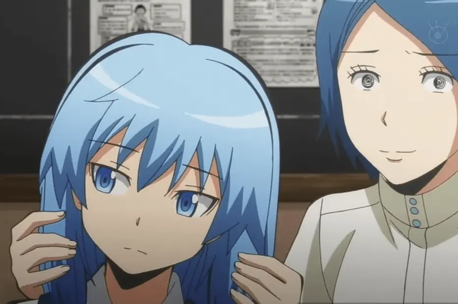 潮田渚　髪ほどいた