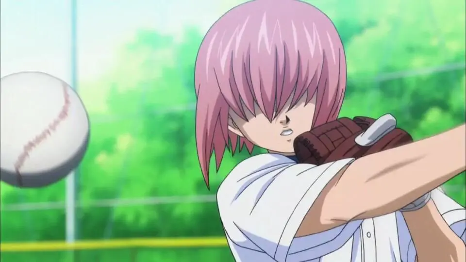 メカクレピンク髪男子