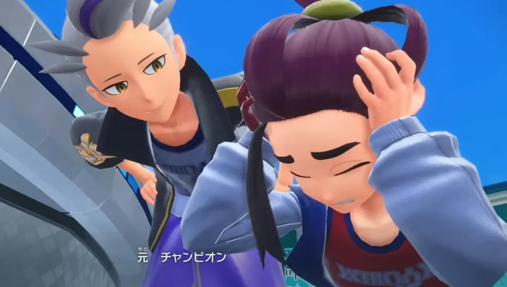 カキツバタに煽られるスグリ