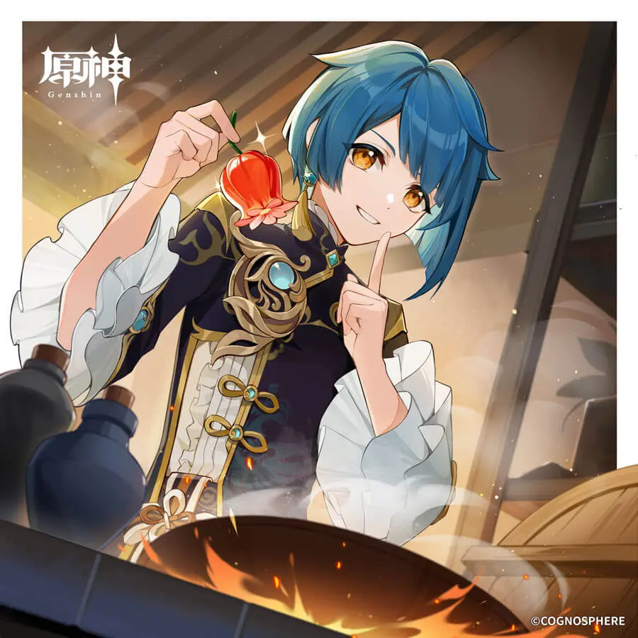 原神の男の娘イラスト