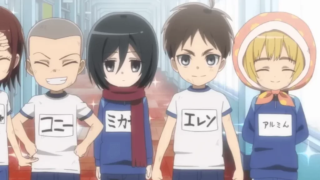 進撃中学校　アルミン