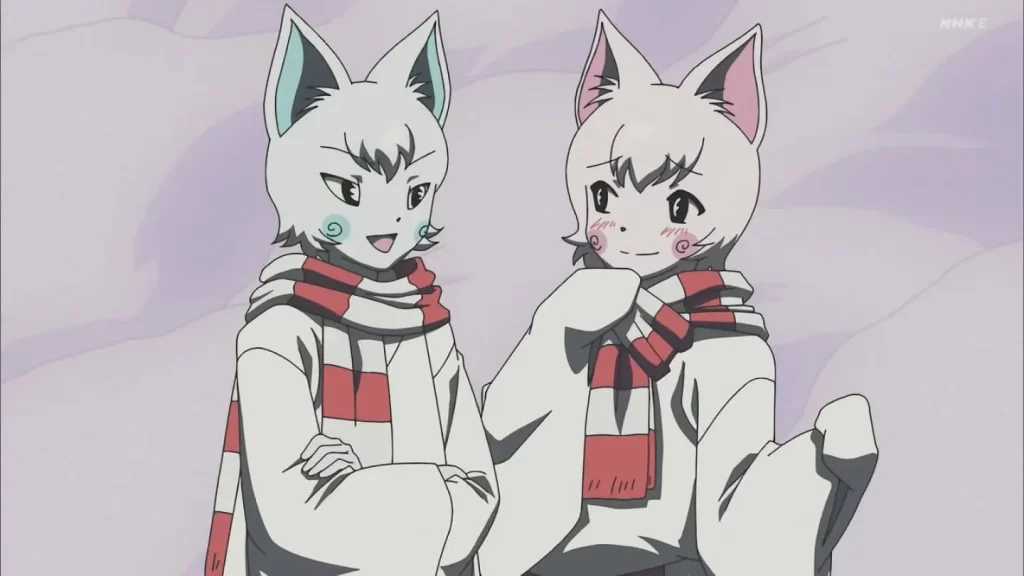 ニコリン坊オコリン坊の擬人化した回