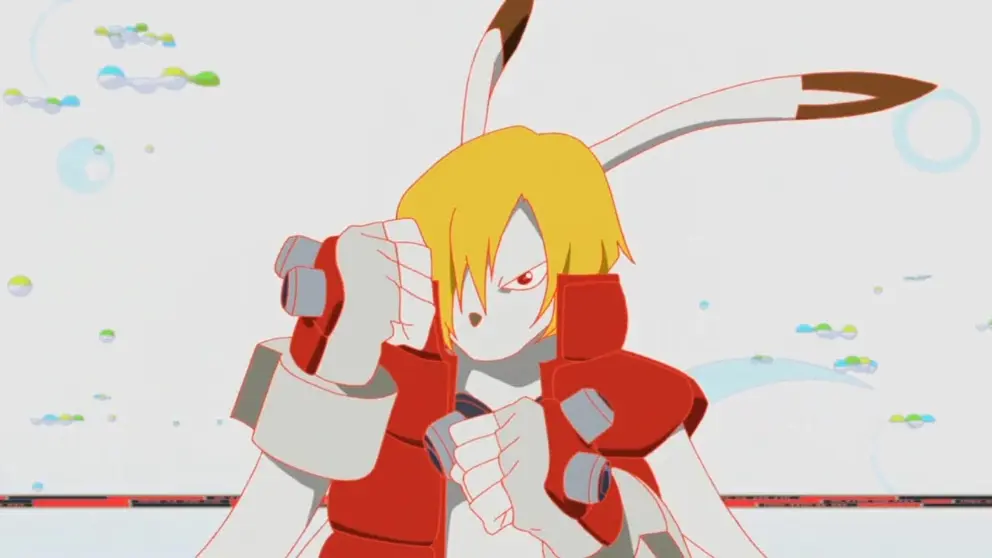 金髪姿のキングカズマ