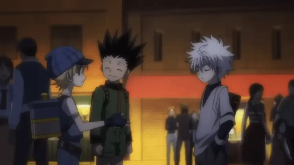 レツに嫉妬するキルア