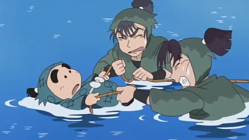 食満留三郎(けまとめさぶろう)と潮江文次郎(しおえもんじろう)