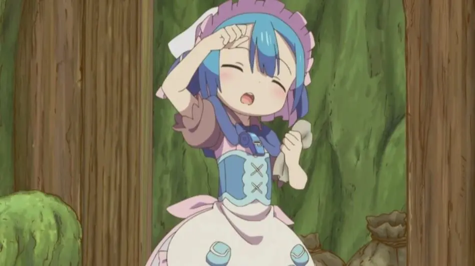 お掃除をするかわいいマルルク