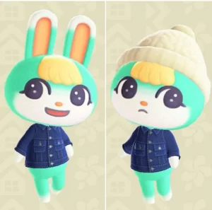 どうぶつの森のミッチェルの女装