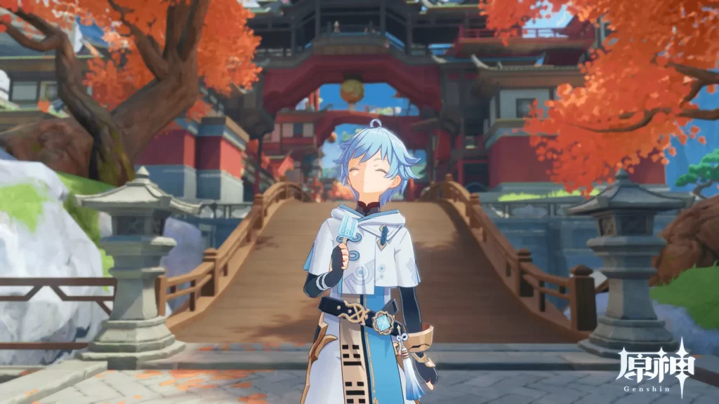 重雲のアイスモーション