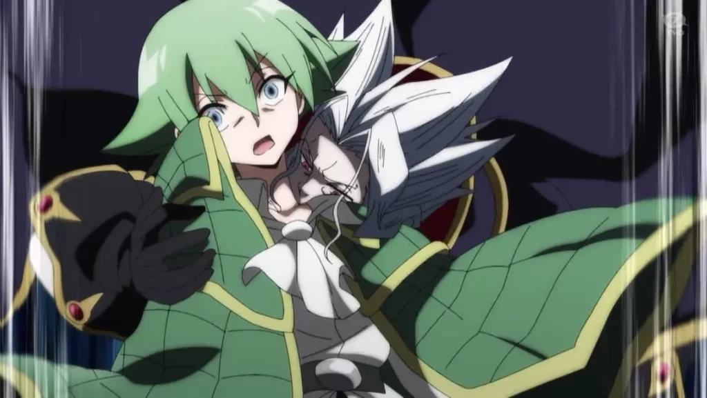 戦闘で吸血されるリゼルグ