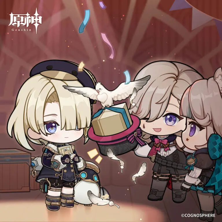 フレミネの公式ミニイラスト2