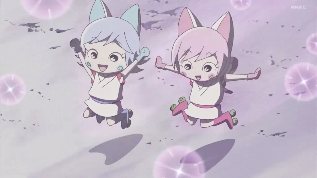 狛犬のニコリン坊とオコリン坊が女体化する