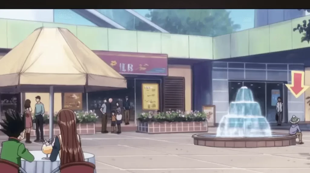 ゴンのことをストーカーするキルア