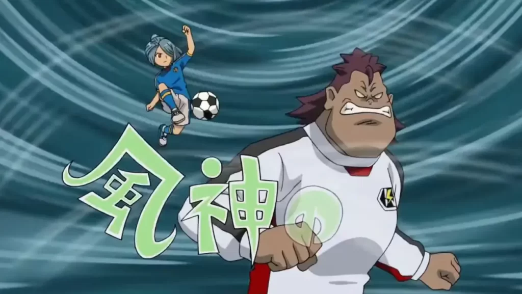 イナズマイレブン風丸一郎太必殺技の風神の舞