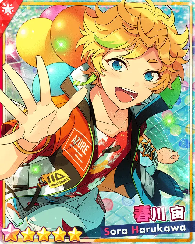 春川宙かわいいカードイラスト