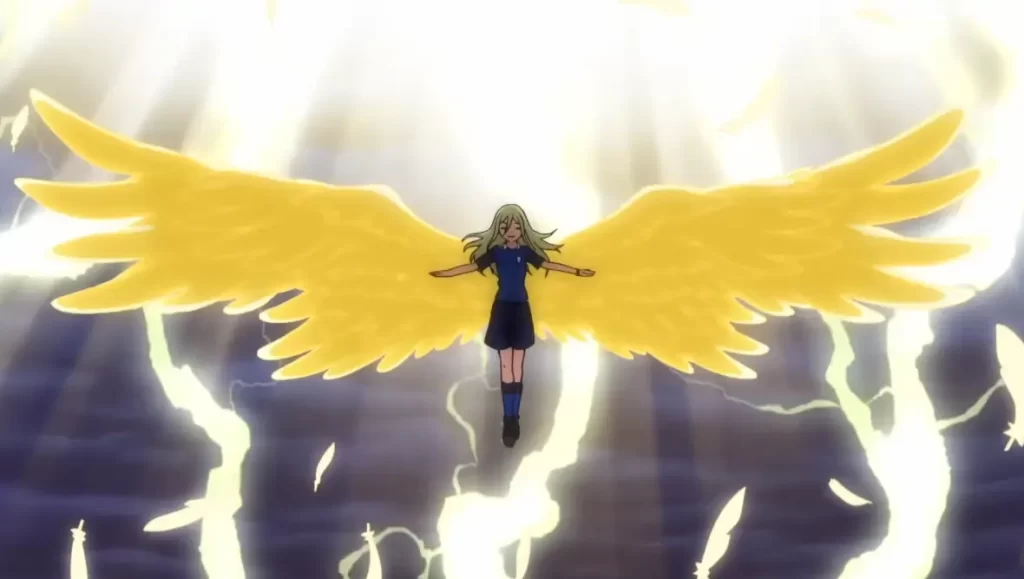 アフロディの必殺技ゴッドノウズ・インパクト