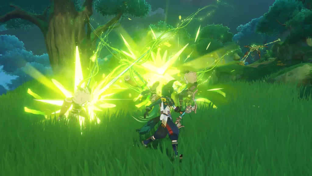 原神ティナリの元素爆発効果