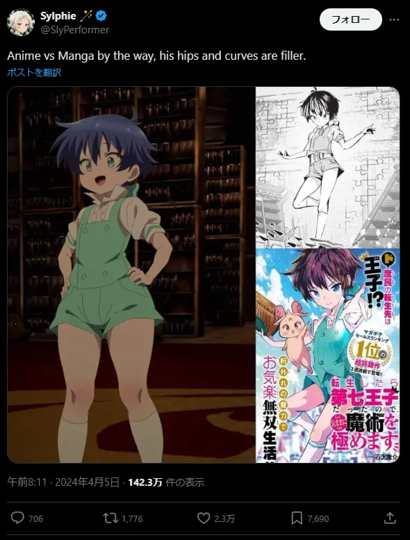 ロイド・ディ・サルームの太もも