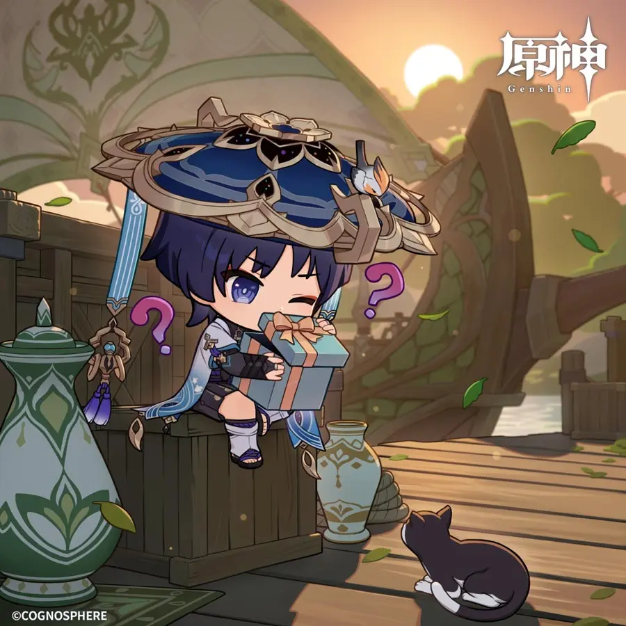 原神の放浪者のイベントイラスト