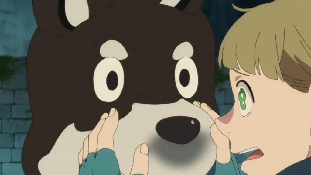 ダンジョン飯のミックネルとクロ